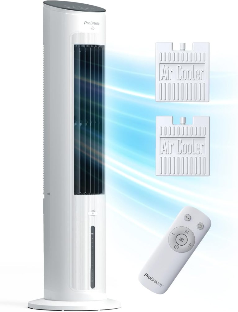 Pro Breeze OmniAir Rafraichisseur d'Air 5L 3en1, Climatiseur Mobile Sans Évacuation